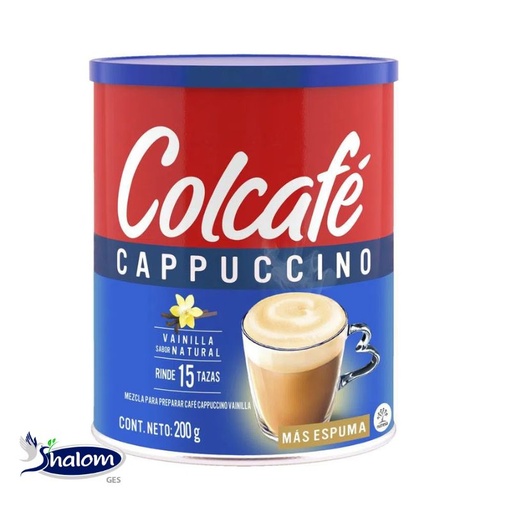 [EC3745] Cappuccino Colcafe Vainilla *270Gr