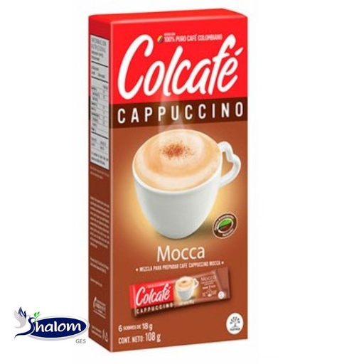 [EC7715] Cafe Colcafe Cappucino Mocca Nat *18Grs *6Unds