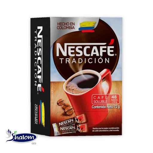[EC7635] Nescafe Tradicion Stick *48 Unds *1.5Grs