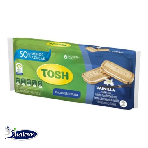 [EC1487] Galleta Tosh Vainilla *6Un