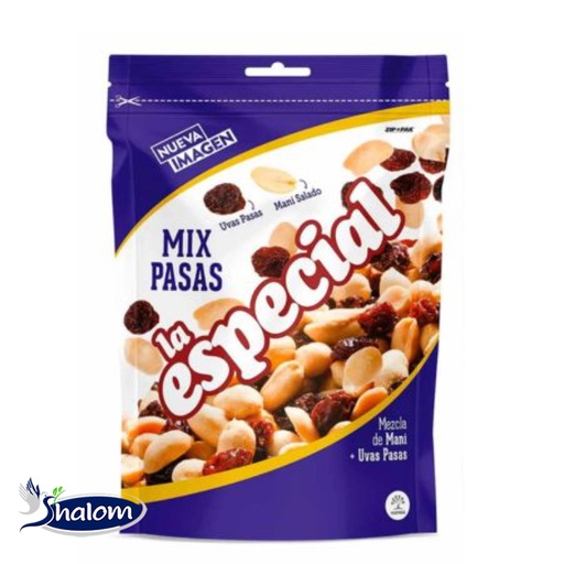 [EC2937] Mani La Especial Pasas Bolsa 180Gr