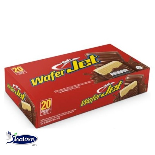 [EC604] GALLETA WAFER JET  X22GR - CAJAX20