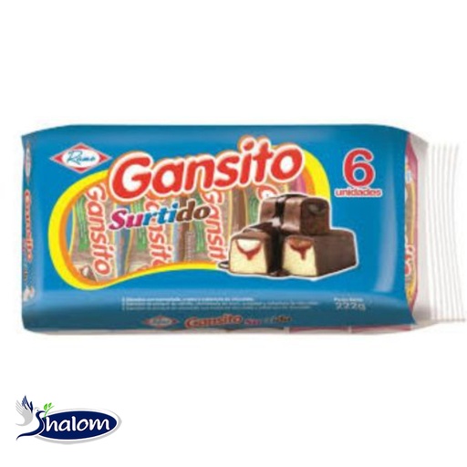 [EC4008] GANSITO X37GR - PAQUETE X 6