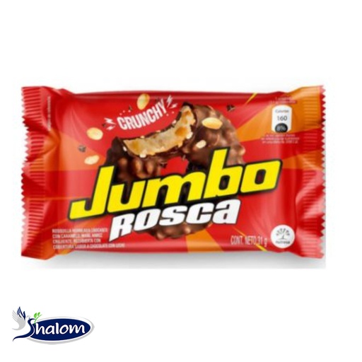 [EC4849] Chocolatina Jumbo Rosca *6Und *31Gr