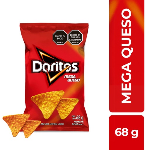 [EC4880] DORITOS MEGAQUESO  68G