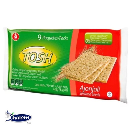 [EC1479] Galletas Tosh Ajonjoli *9Un