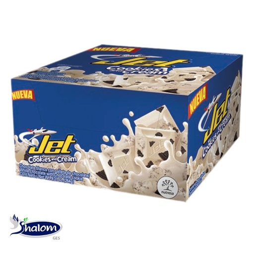 [EC4333] Chocolatina Jet Cookies&Cream *24Und*11Gr
