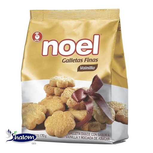 [EC7159] Galleta Noel Bolsa Vainilla *170Gr