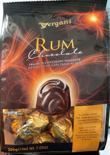 [EC1065] CHOCOLATE VERGANI RUM