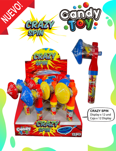 [EC] CANDY TOY CRAZY SPIN - 1 UND