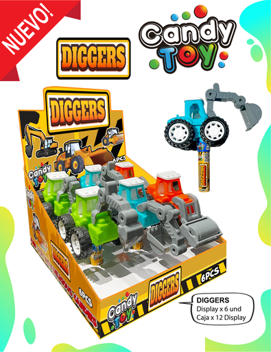 [EC] CANDY TOY DIGGERS - 1 UND