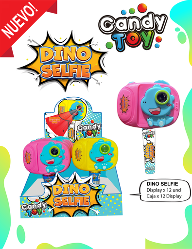 [EC] CANDY TOY DINO SELFIE - 12 UND