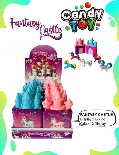 [EC] CANDY TOY FANTASY CASTLE - 1 UND