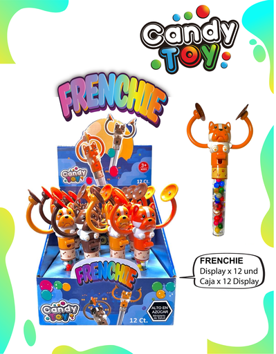 [EC] CANDY TOY FRENCHIE - 12 UND
