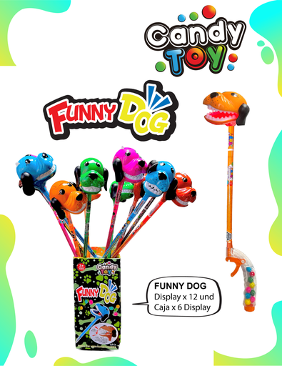[EC] CANDY TOY FUNNY DOG - 1 UND