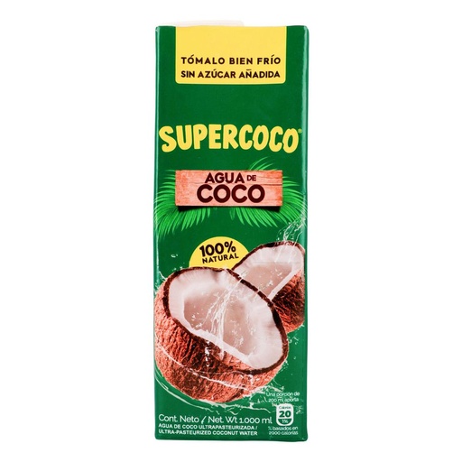 [EC1249] Supercoco Agua De Coco 1L
