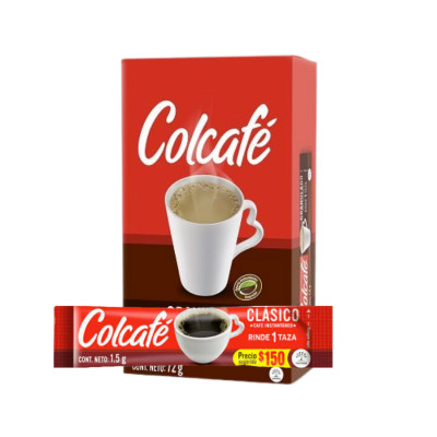 [EC1382] Cafe Colcafe Granulado Stick 1.5G 24 Und Display