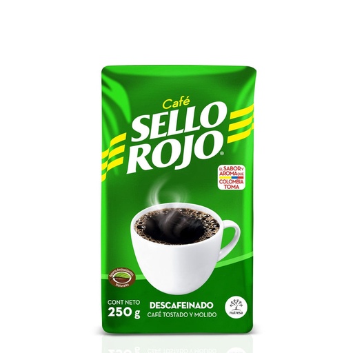 [EC1392] Cafe Sello Rojo Descafeinado 250G Bolsa