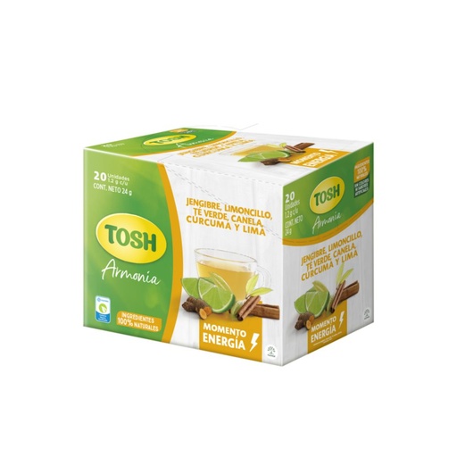 [EC1520] Infusión Tosh Energia 24G 20Sob 20Un