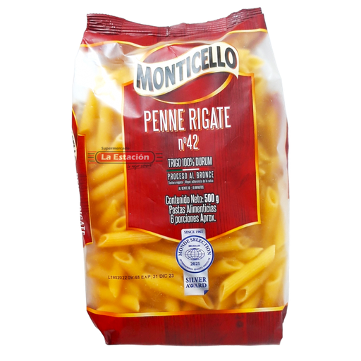 [EC1532] Penne Rigate Monticello X 500G