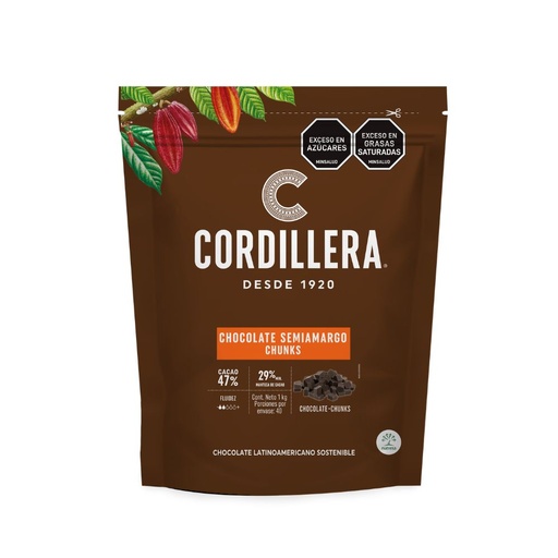 [EC1536] Chunks Cordillera Semiamargo 47% X 1Kg