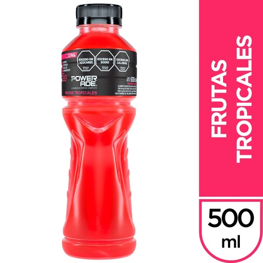 [EC1562] POWERADE FRUTAS TROPICALES 500 ML * 6 UNDS
