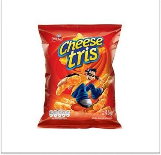 [EC1577] CHEESE TRIS QUESO 42G x 12
