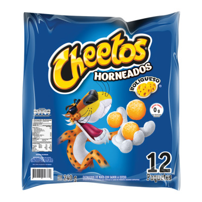 [EC1580] CHEETOS BOLI QUESO 20G X 12 - BOLSA