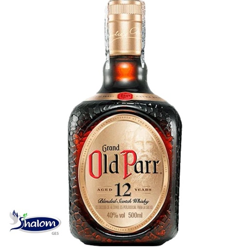 [EC1779] WHISKY OLD PAR 12 AÑOS *500ML