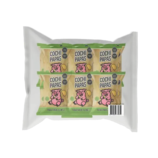 12 Pack Papas Limón 20 GR