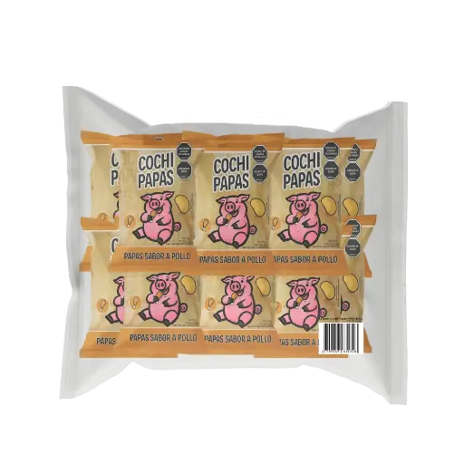 12 Pack Papas Pollo 20 GR